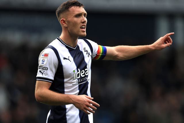 Dara O’Shea made more than 100 appearances for West Brom (Bradley Collyer/PA)