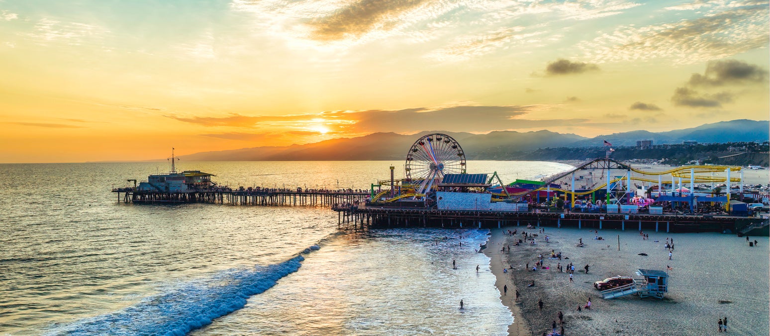 Santa Monica Pier is one of the city’s best-known attractions