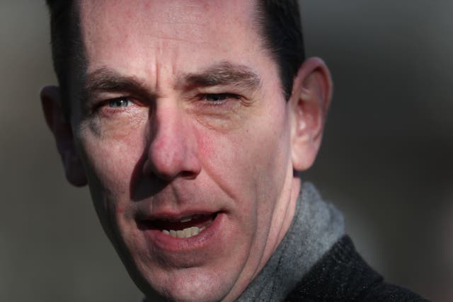RTE presenter Ryan Tubridy said that he looked forward to returning to his radio show as soon as possible (Brian Lawless/PA)