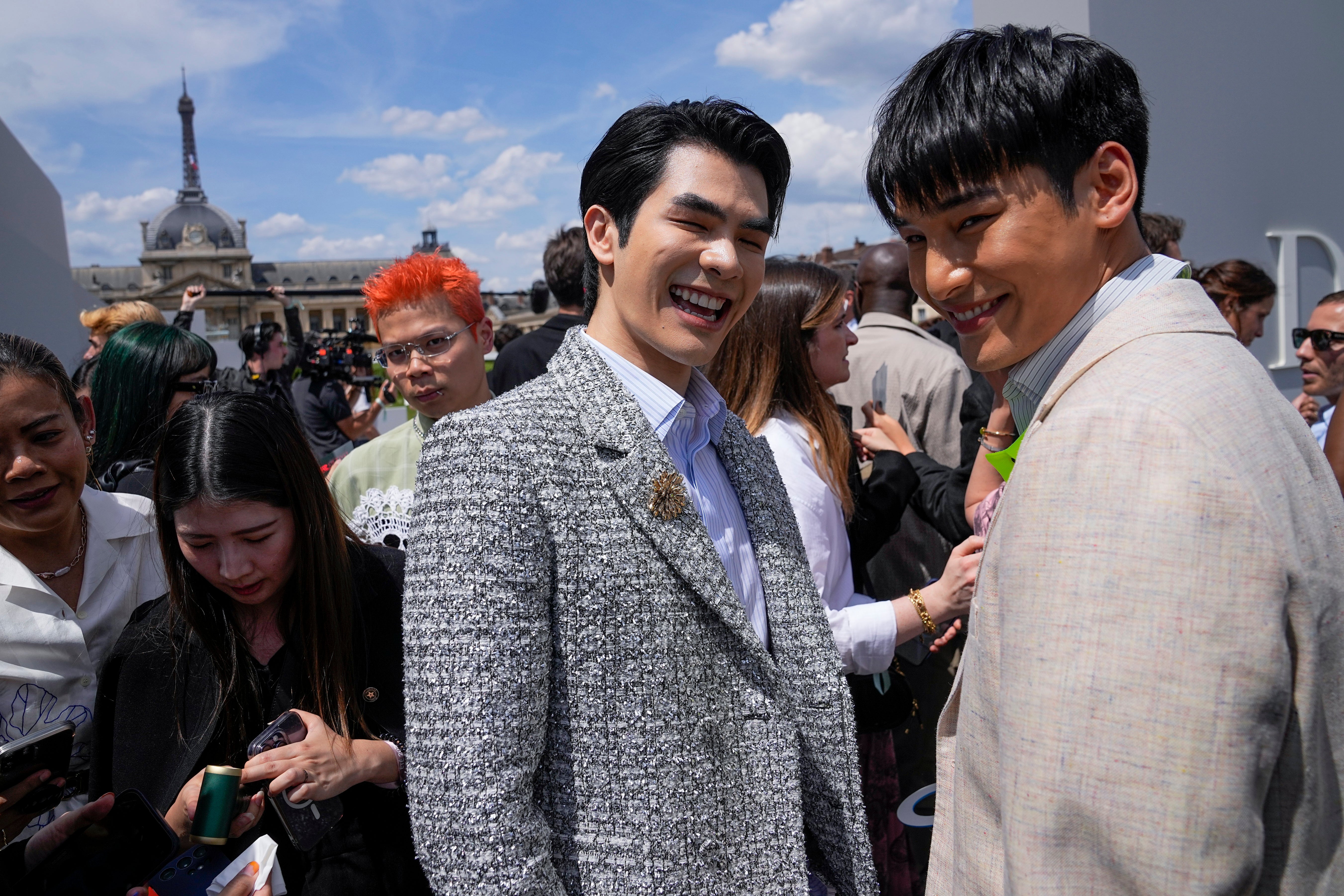 France Men's Fashion S/S 2024 Dior Arrivals