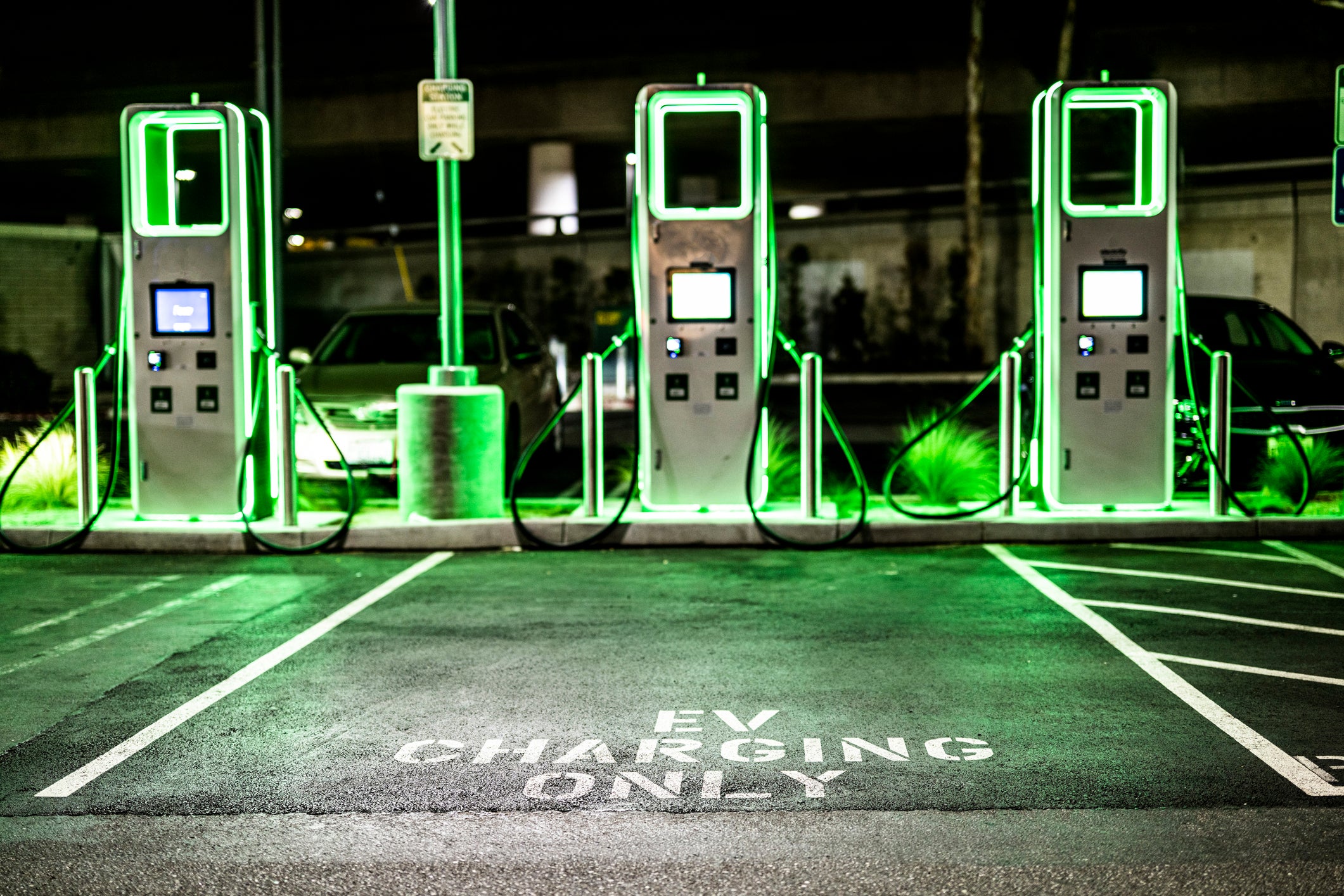 It’s not easy being green... the number of public charging points has failed to keep pace with the growth of electric cars