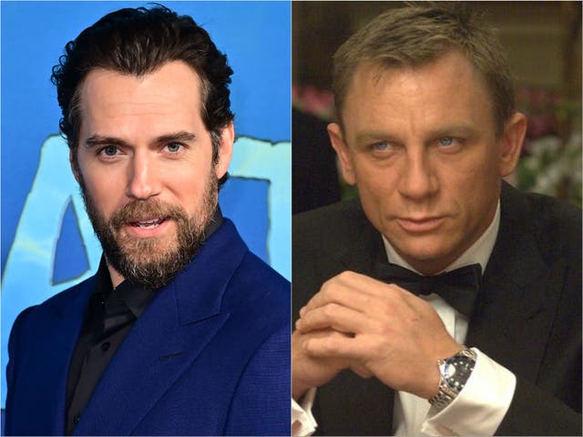 <p>Henry Cavill (left) and Daniel Craig in ‘Casino Royale’</p>