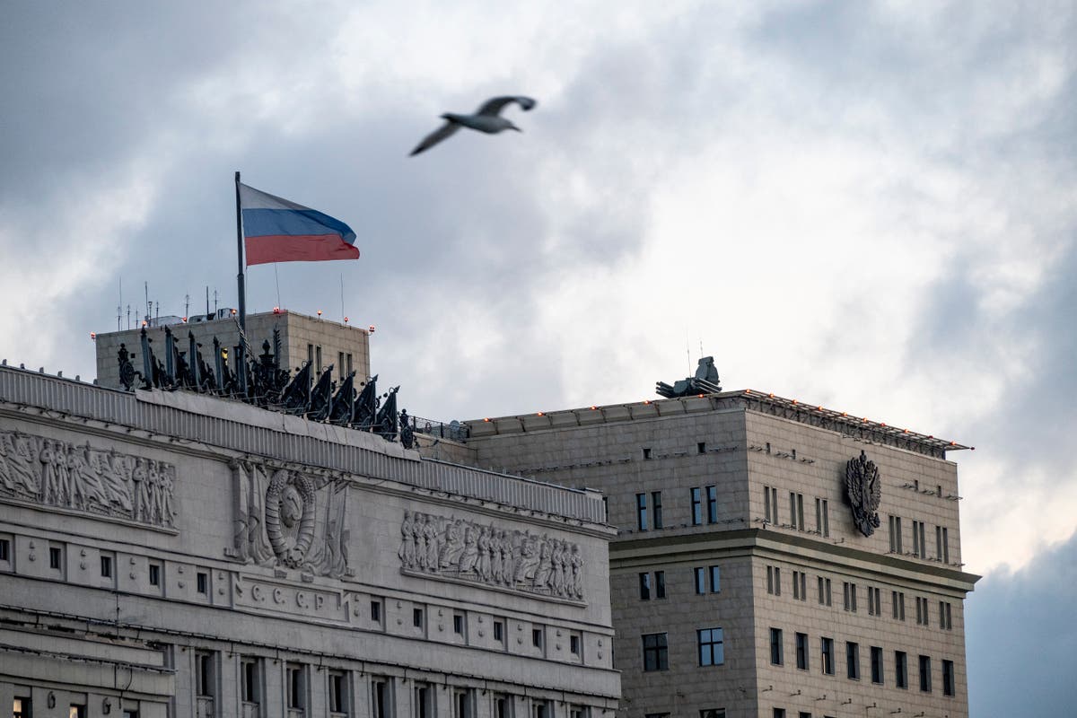 View of Moscow city centre as Putin vows to crush Wagner Group’s ‘armed mutiny’