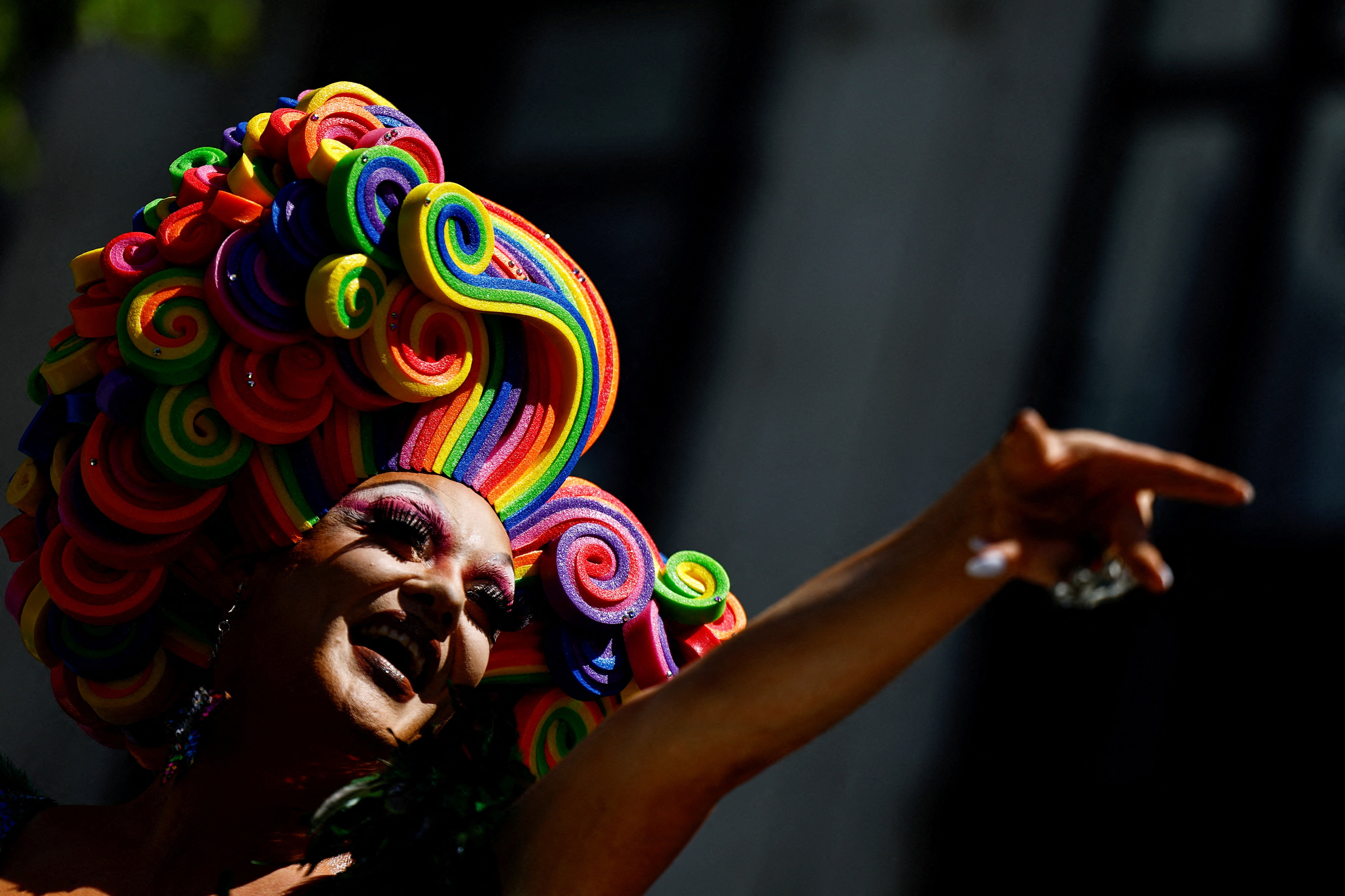 Pride parade in Dublin