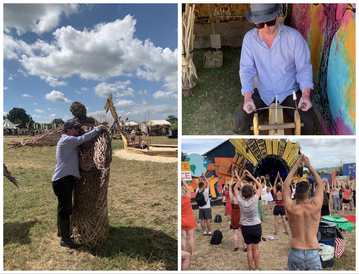 Gongs, chanting and Celtic Shamanism: What I learnt from day at the Glastonbury Healing Field
