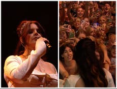 Glastonbury 2023, Saturday live: Chaos as Lana Del Rey’s set cut after singer starts 30 minutes late