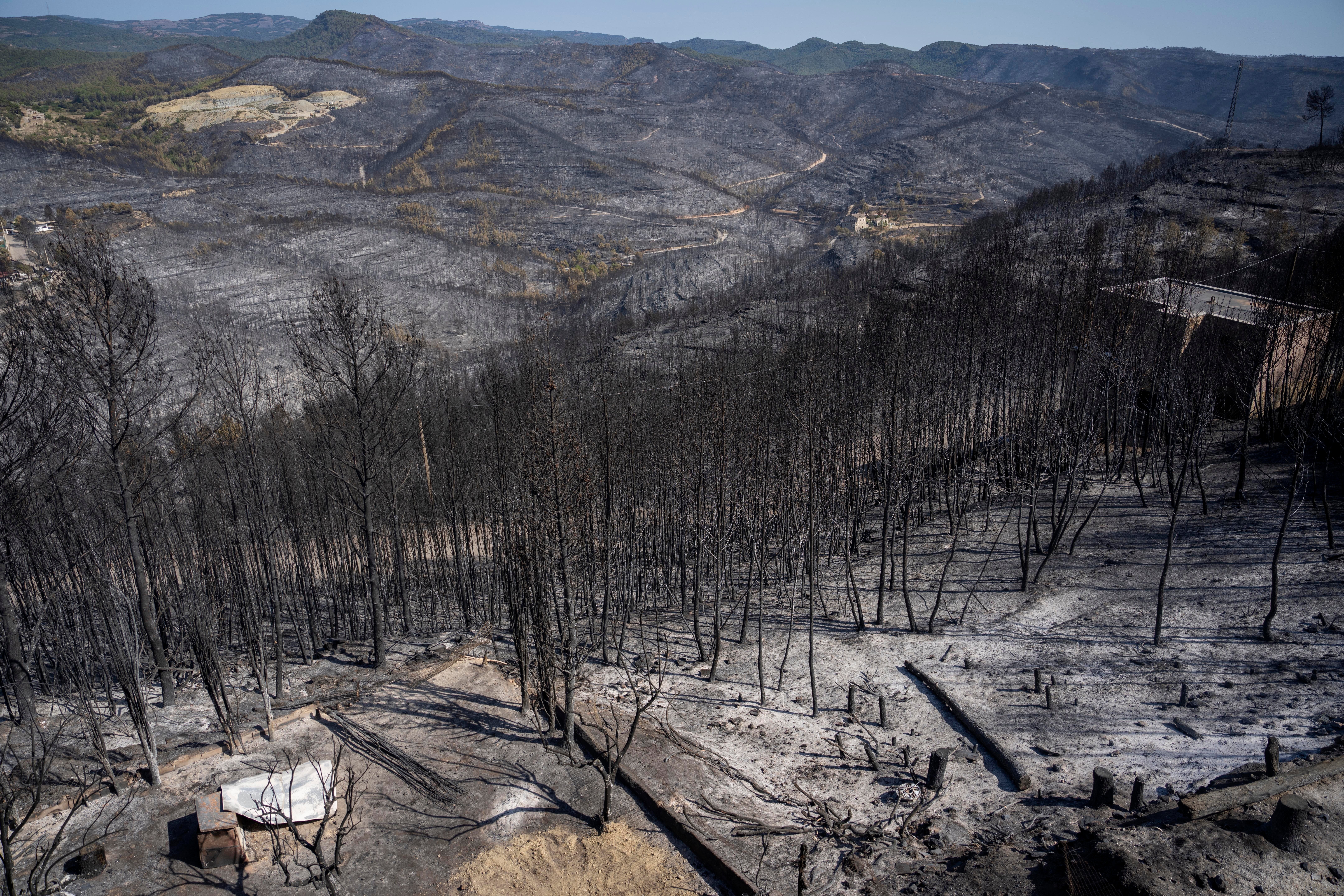 Climate Spain Wildfires