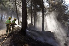With record heat and drought-stricken woods, Spain’s Catalonia faces perfect wildfire conditions