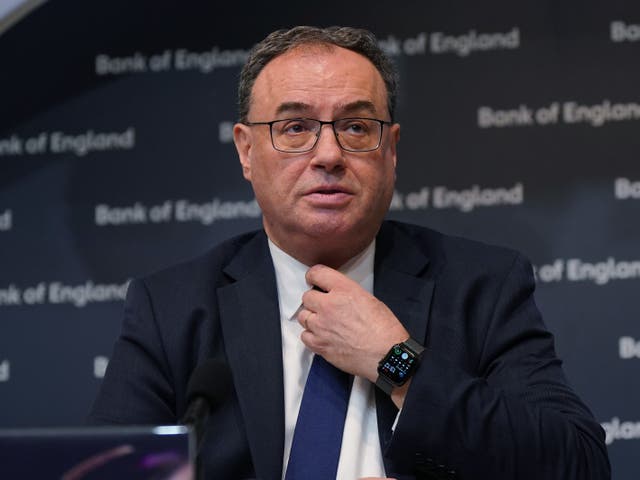 <p>Andrew Bailey, under-pressure governor of the Bank of England</p>