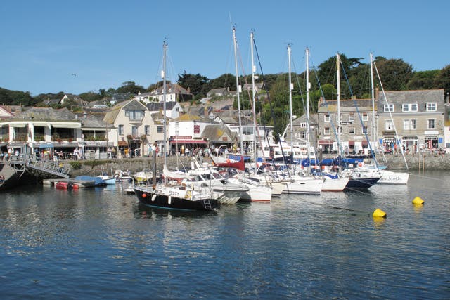 The Cornish fishing village of Padstow (Martin Keene/PA)