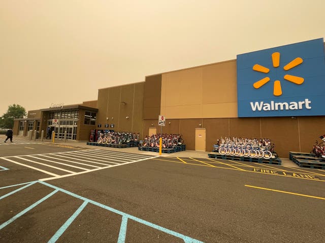 <p>A Walmart superstore (stock image) </p>