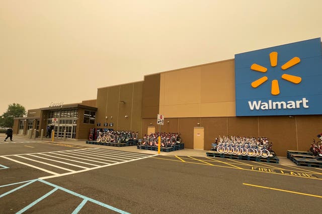 <p>A Walmart superstore (stock image) </p>