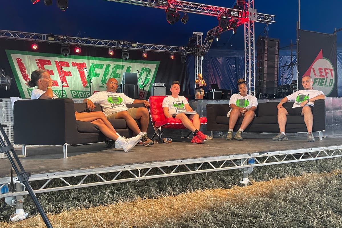 Grenfell families call for &lsquo;accountability&rsquo; at Glastonbury Festival talk
