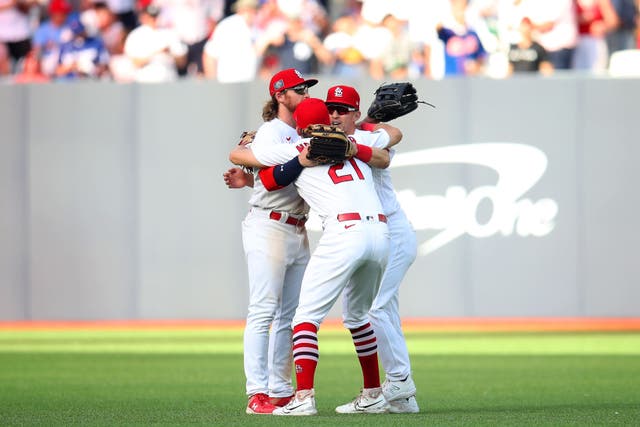 St Louis Cardinals came from behind to win (Simon Marper/PA)