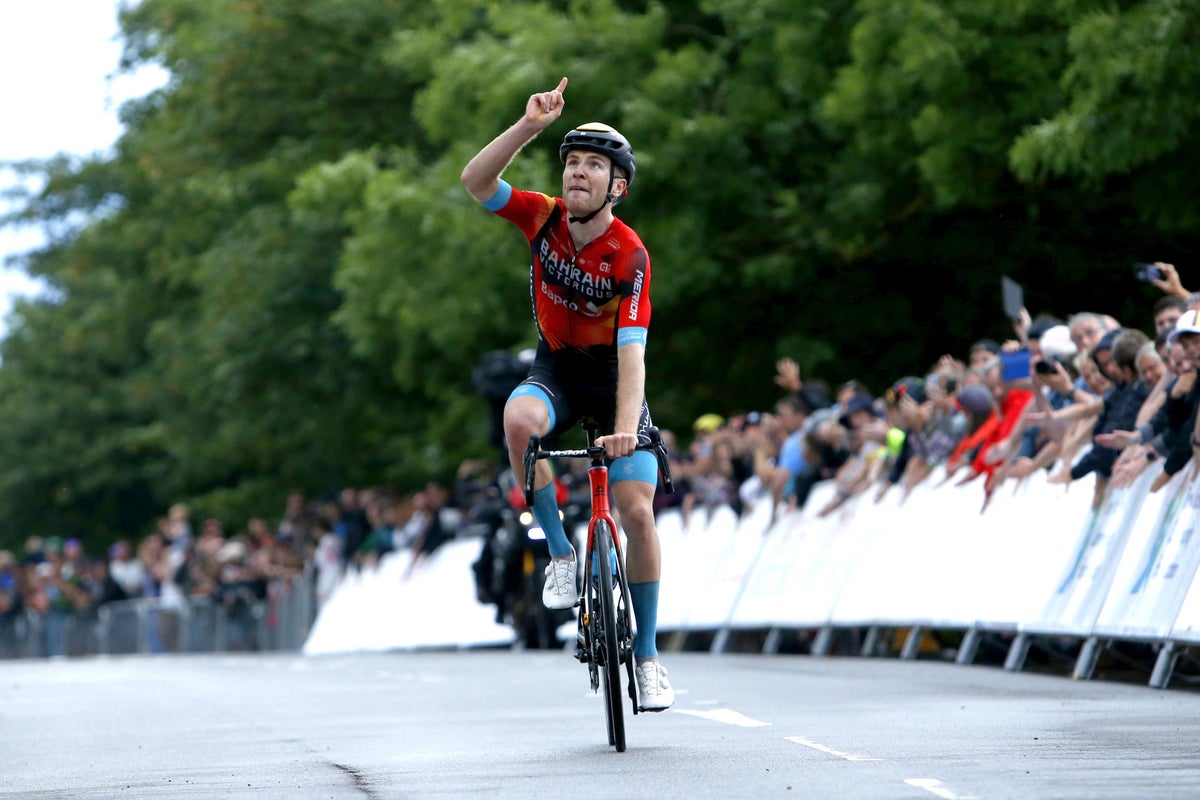 Fred Wright becomes British men’s road champion with first professional win