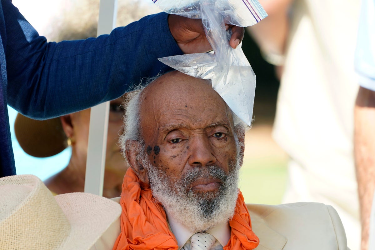 Civil rights icon James Meredith, 90, falls at Mississippi event but has no visible injuries