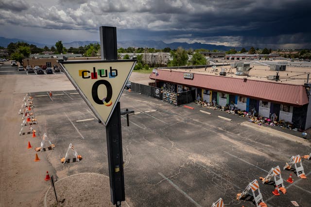 <p>Five people were killed at Club Q in Colorado Springs last November </p>