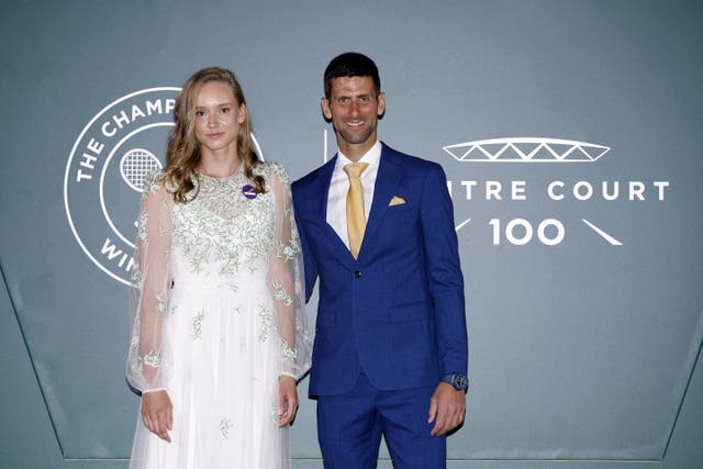 Novak Djokovic and Elena Rybakina are the defending champions at Wimbledon (Steven Paston/PA)