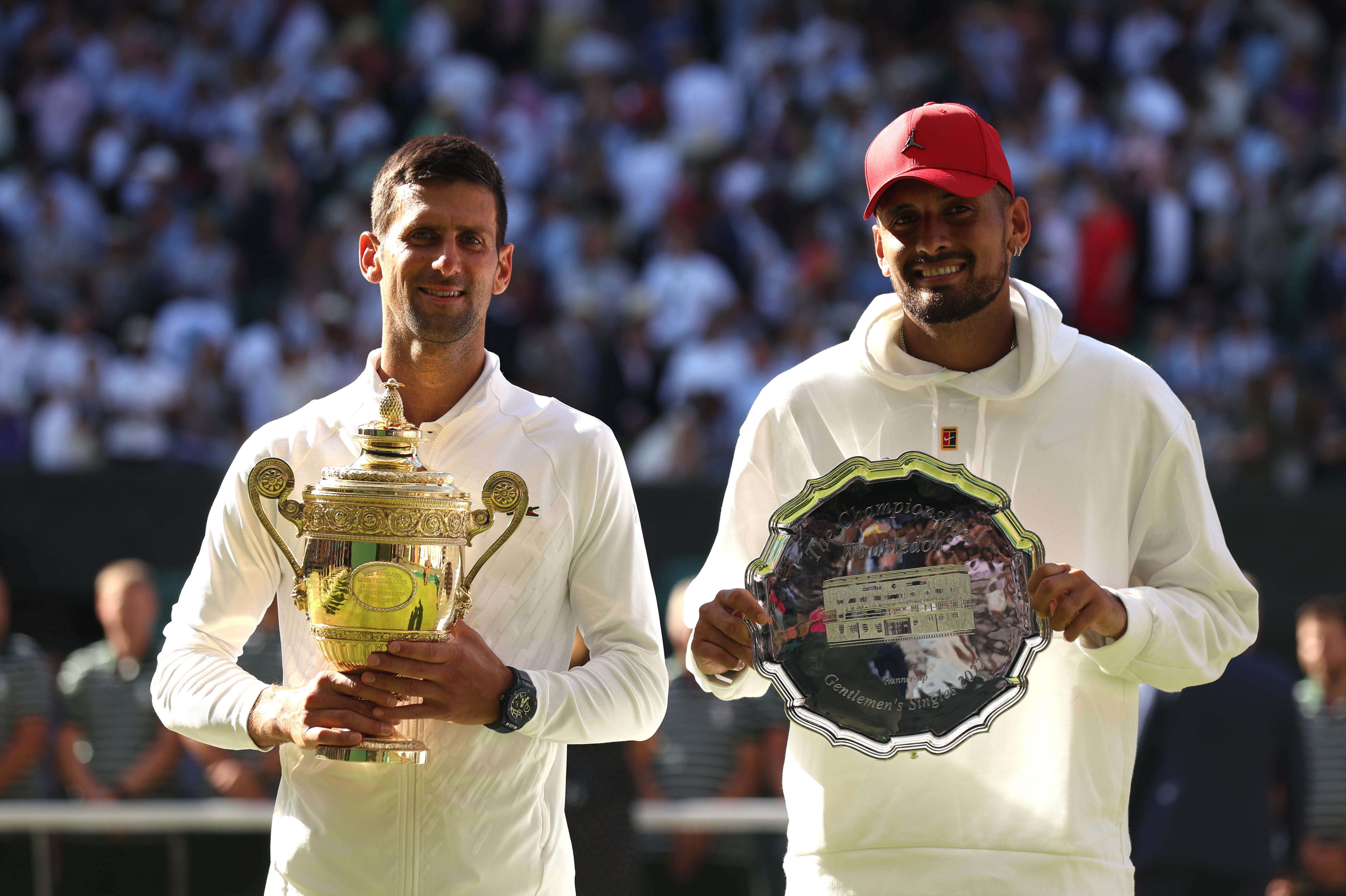 Kyrgios was runner-up to Novak Djokovic in the 2022 Wimbledon men’s singles final