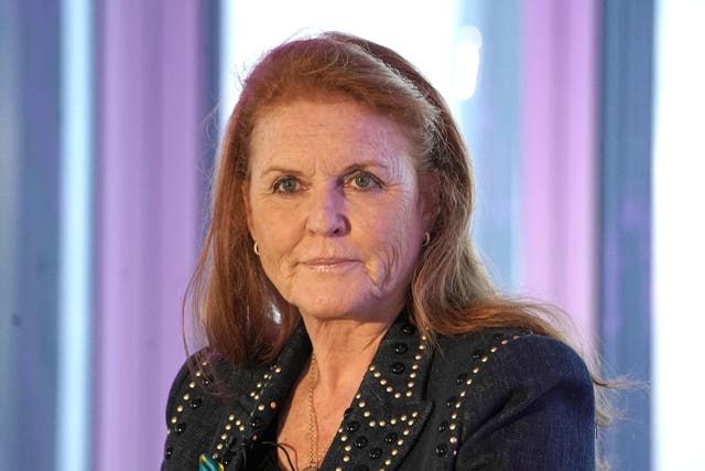 Sarah, Duchess of York, has revealed she has had a single mastectomy after being diagnosed with breast cancer, and urged listeners of her podcast to go for screening (Kirsty O’Connor/PA)