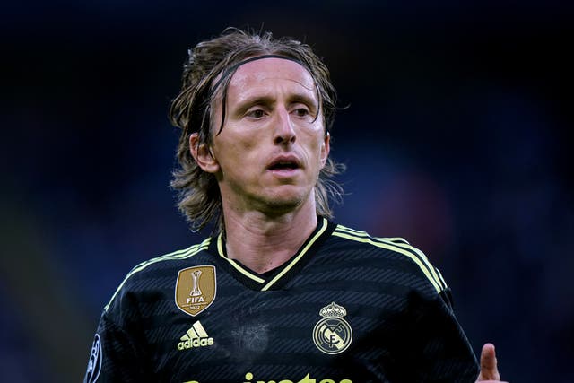 Luka Modric has won the Champions League five times with the Spanish giants (Tim Goode/PA)