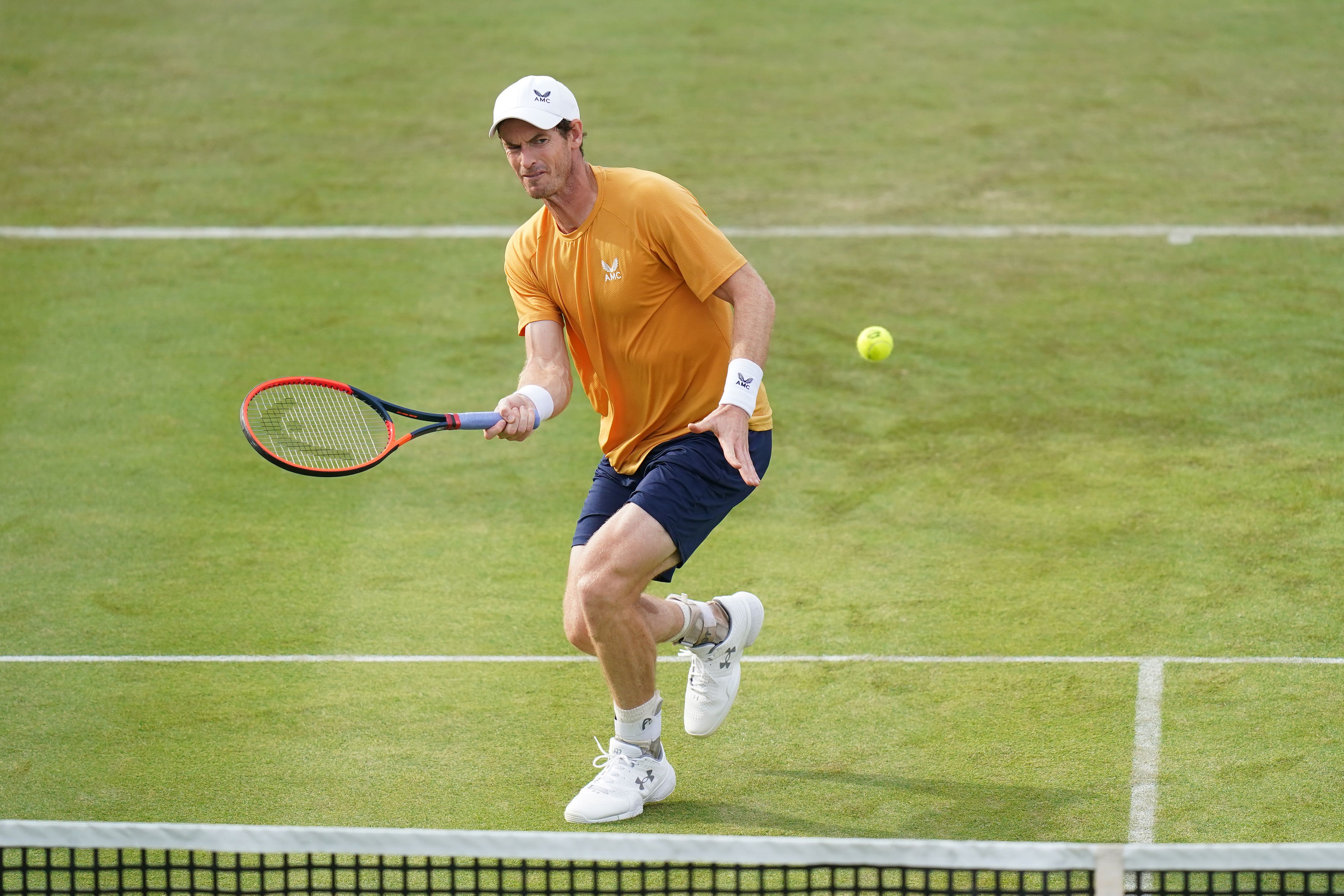 Andy Murray suffered an early loss at Queen’s Club (Adam Davy/PA)