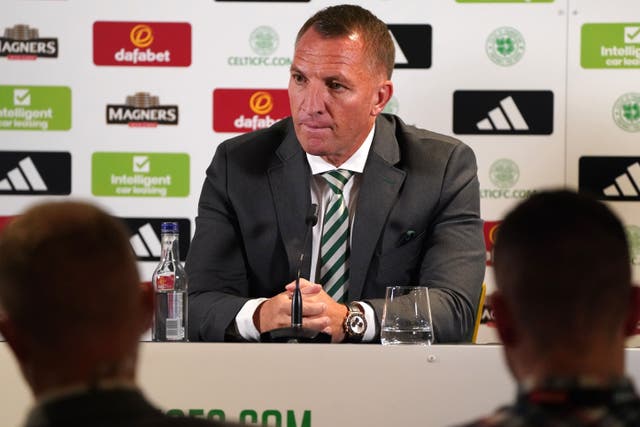 Brendan Rodgers is keen to tap into Asian markets (Andrew Milligan/PA)