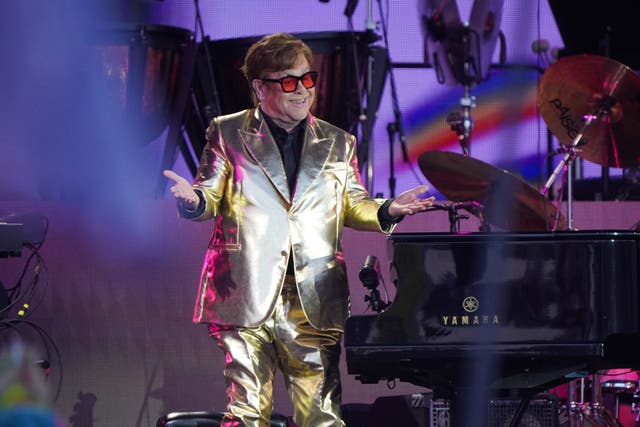 Elton John was one of the headliners at this year’s Glastonbury festival (Yui Mok/PA)