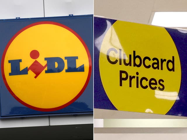 <p>Lidl has been granted an injunction against Tesco due to the latter’s Clubcard Prices discount logo</p>