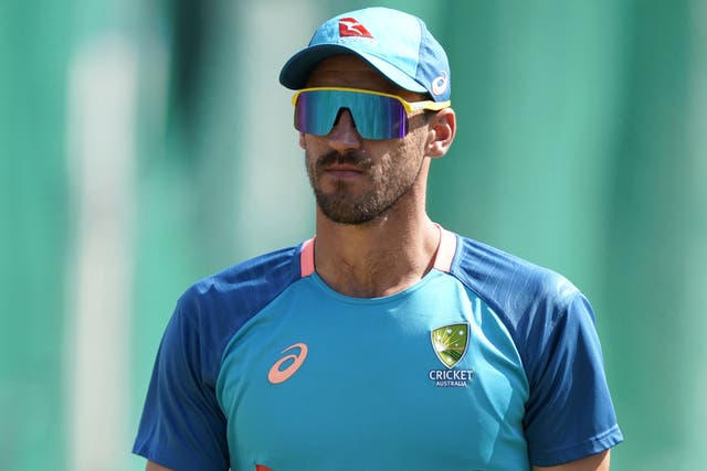 Australia quick Mitchell Starc will hope to feature in the second Ashes Test (Andrew Matthews/PA)