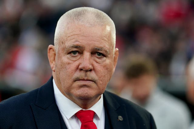 Wales head coach Warren Gatland says he is considering the idea of co-captains at the World Cup in France (David Davies/PA)