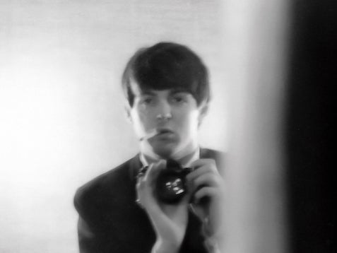 Man in the mirror: a self-portrait from Paul McCartney Photographs 1963-64: Eyes of the Storm exhibition at the National Portrait Gallery
