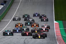 What time is F1 sprint race and shootout at the Austrian Grand Prix?