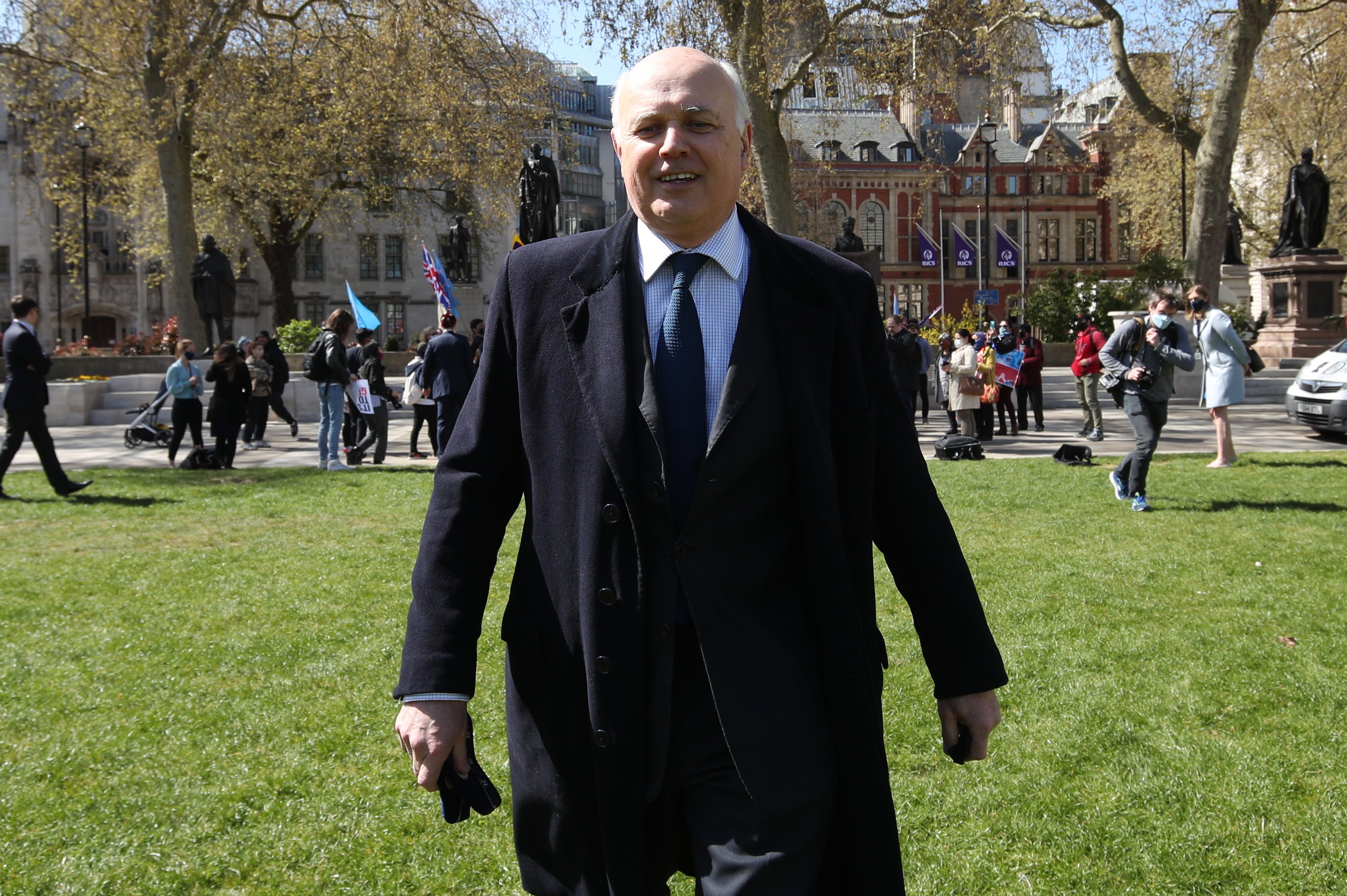 Iain Duncan Smith said ‘we have to have all this information out’