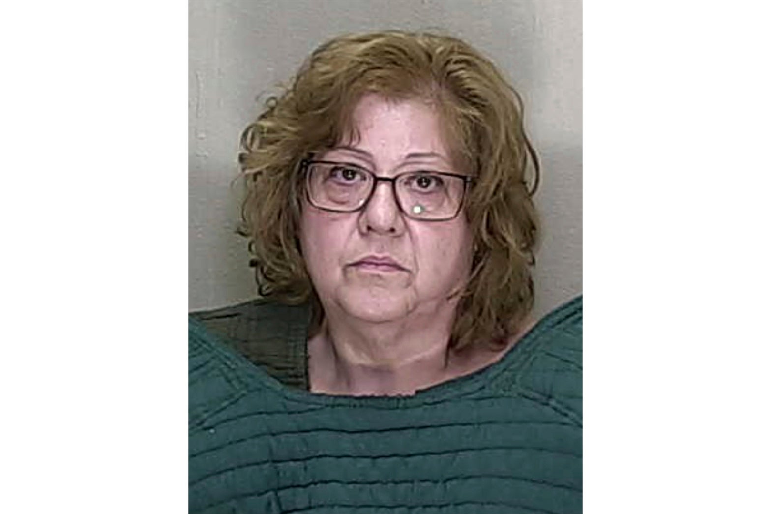 Susan Lorincz is seen in a booking photo