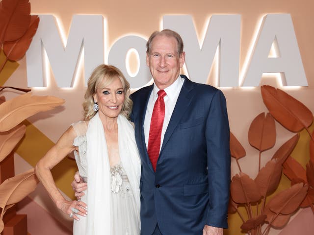 <p>Paula Crown and James Crown attend MoMA's Party in the Garden 2022 at The Museum of Modern Art on June 7, 2022 in New York City. (Photo by Dimitrios Kambouris/Getty Images for The Museum of Modern Art )</p>