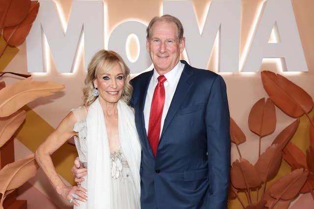 <p>Paula Crown and James Crown attend MoMA's Party in the Garden 2022 at The Museum of Modern Art on June 7, 2022 in New York City. (Photo by Dimitrios Kambouris/Getty Images for The Museum of Modern Art )</p>
