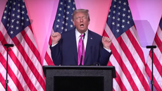 Trump mocked for bursting into bizarre moaning sounds at Michigan GOP dinner