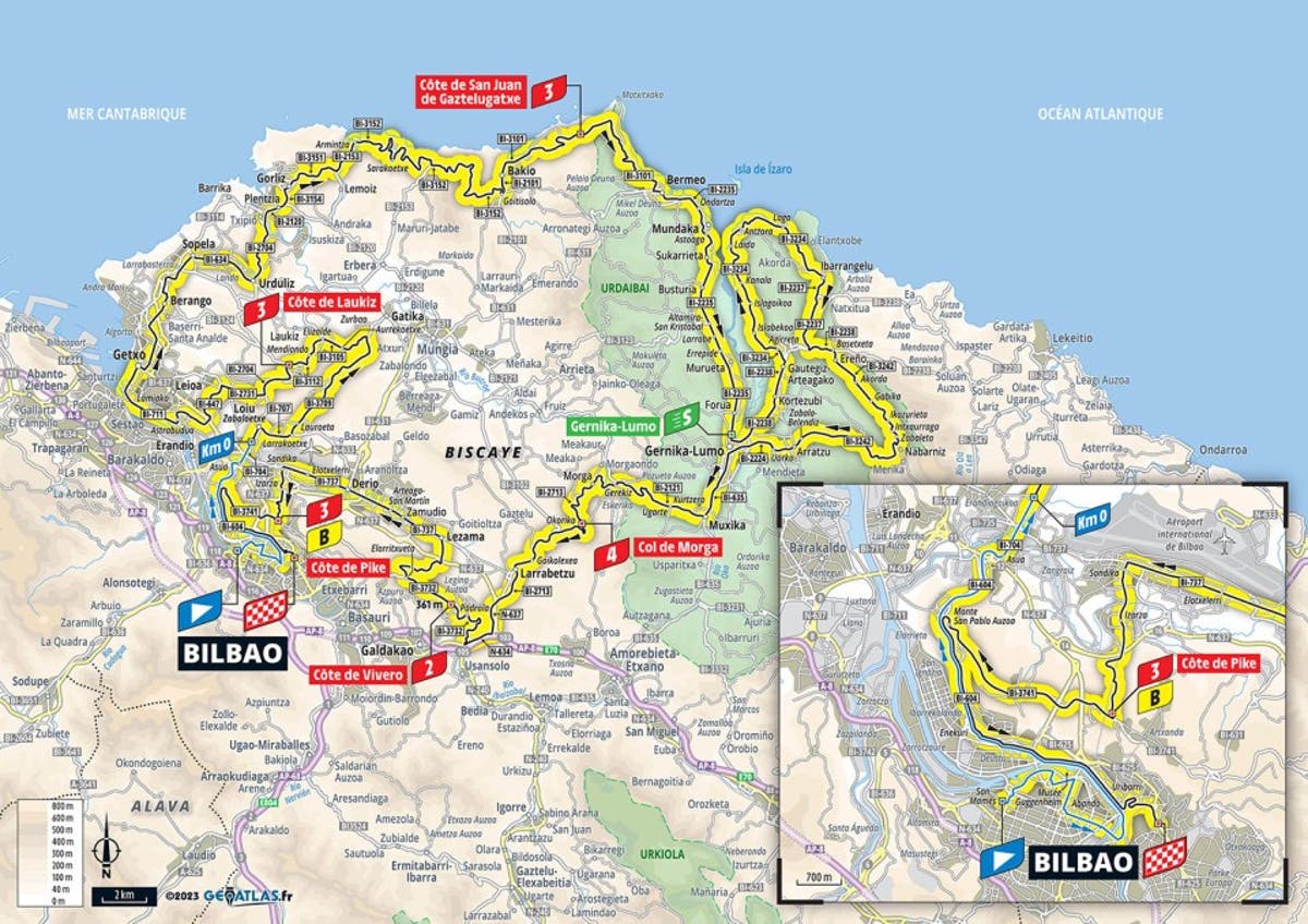 Photo of Tour de France 2023 road preview, première étape : maillot jaune en jeu au Grand Départ de Bilbao