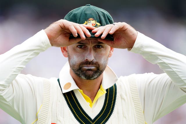 Nathan Lyon is set to bring up a century of consecutive Tests (Mike Egerton/PA)