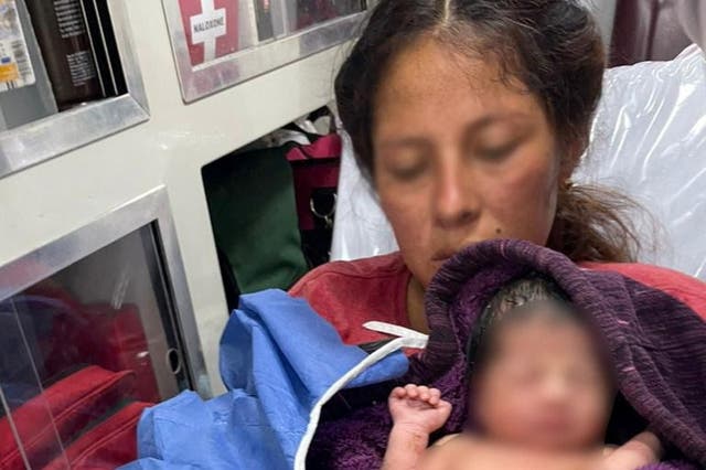 <p>Bus of migrants help mother give birth before being detained in Mexico</p>