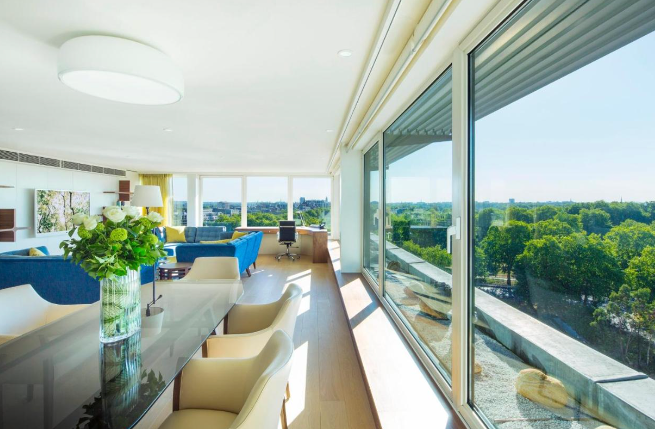 The Mayfair residences are filled with natural light