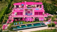 Look inside Barbie’s dreamhouse you can rent for free on Airbnb