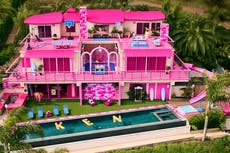 Look inside Barbie’s dreamhouse you can rent for free on Airbnb