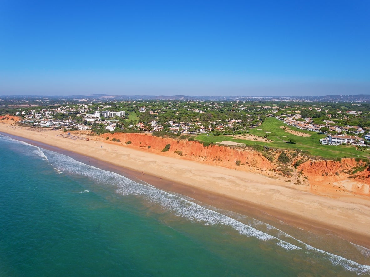 An aerial view of part of a course at Vale do Lobo
