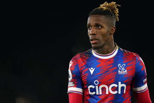 Wilfried Zaha is set to take joint-ownership of non-League side Croydon (Adam Davy/PA)