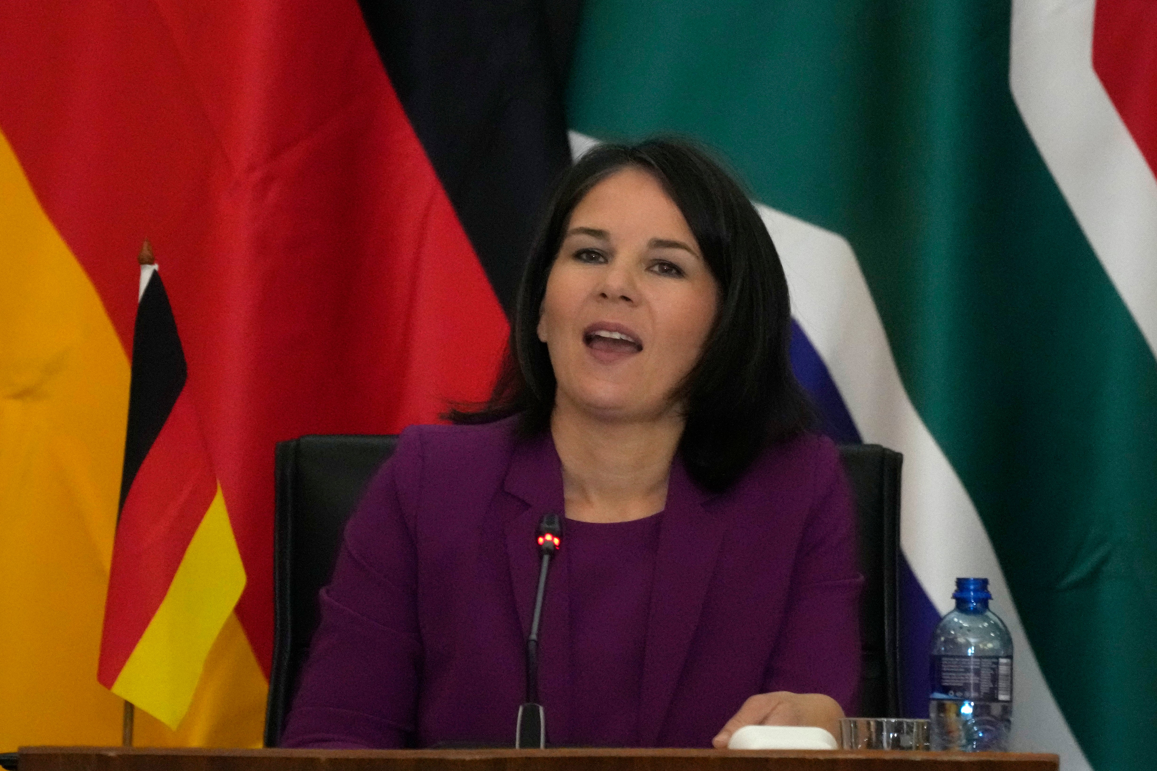 South Africa German Foreign Minister