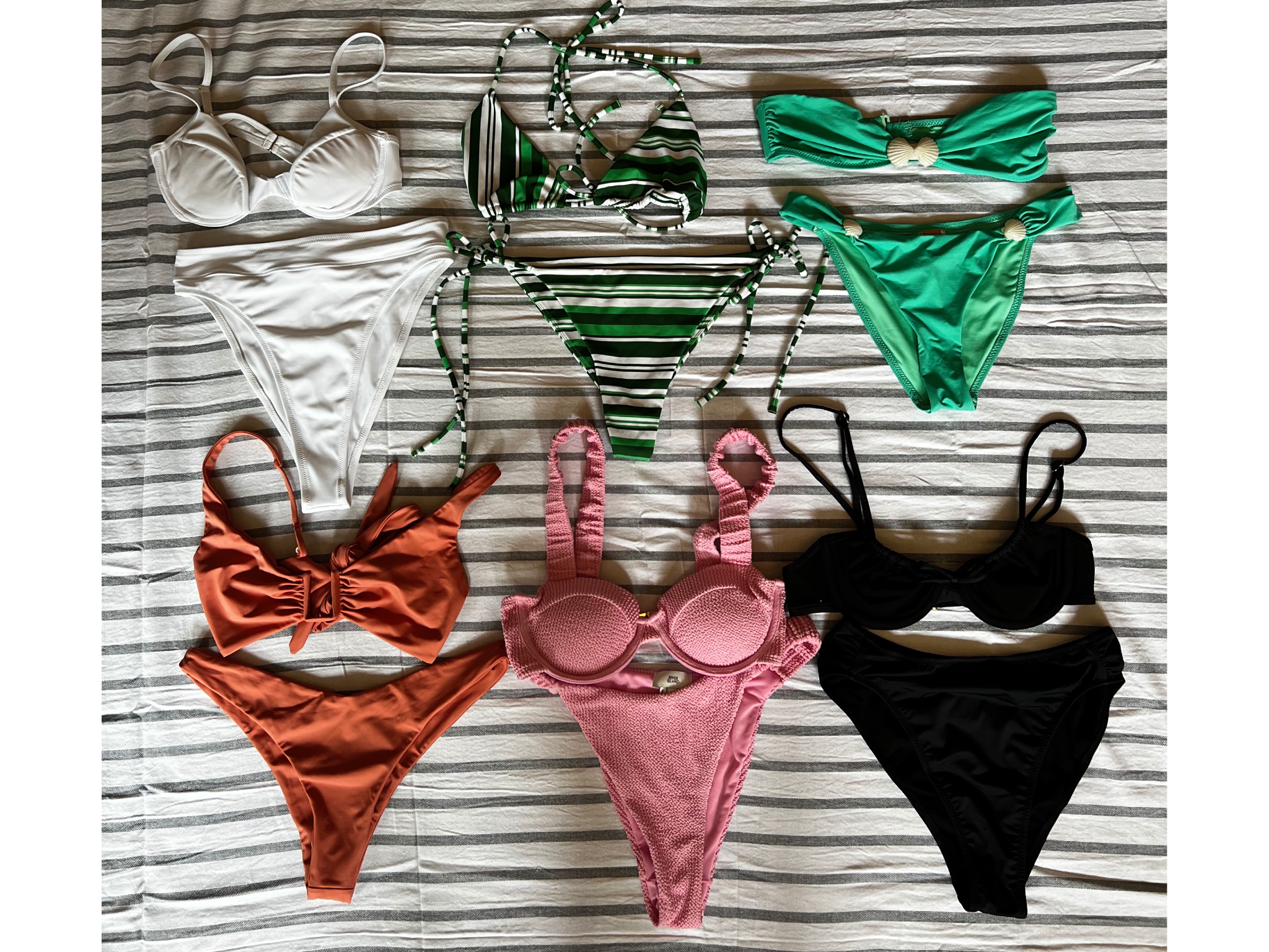 A selection of the best bikini sets that we tested for this review