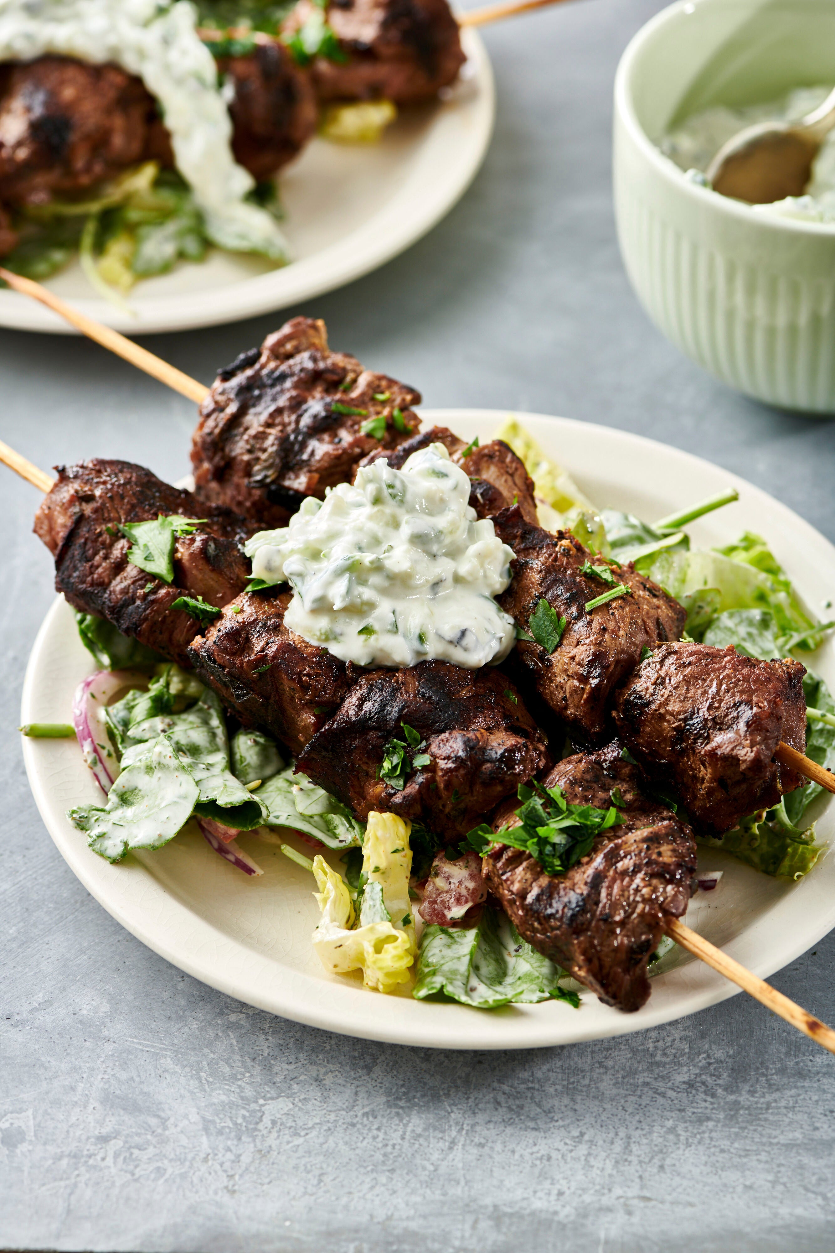 Food-Kebabs on the Grill