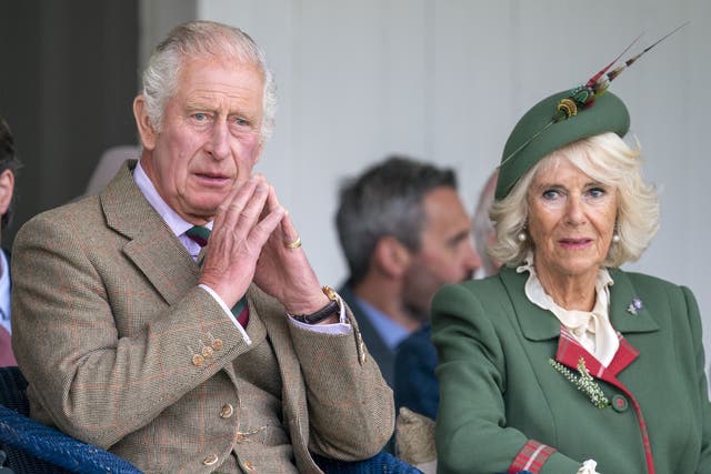 King Charles and Queen Camilla are carrying out a number of engagements in Scotland (Jane Barlow/PA)